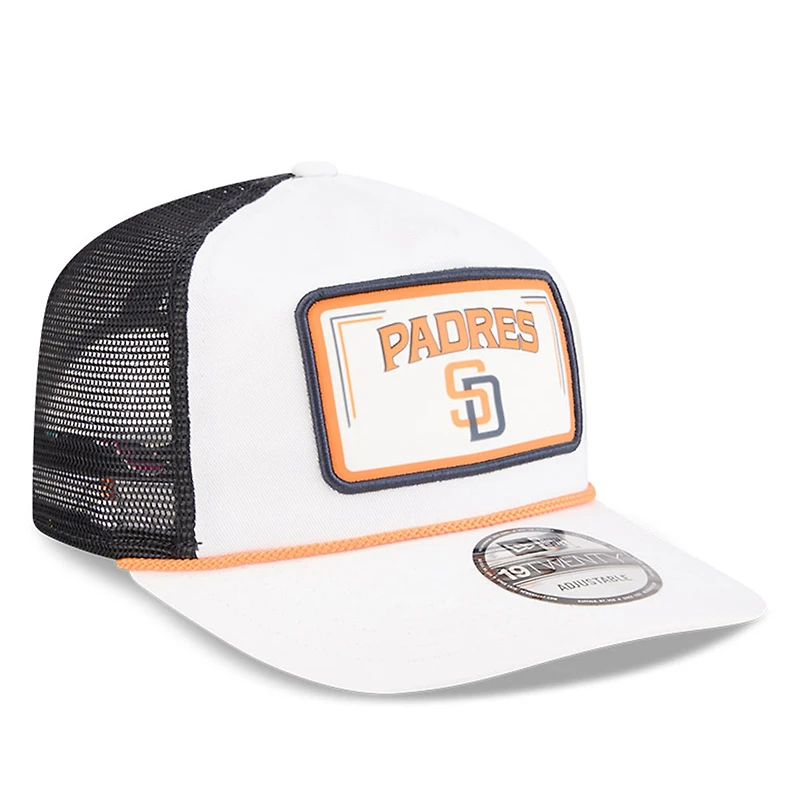 San Diego Padres White 2026 City Connect Fan Pack New Era 19TWENTY Trucker Snapback Hat