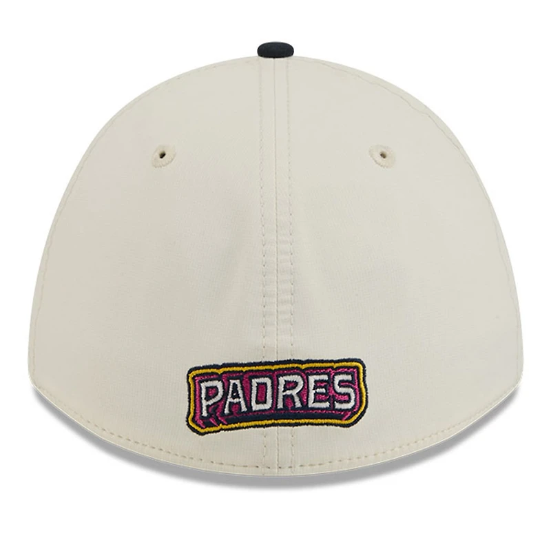 San Diego Padres Orange and Navy 2026 City Connect M-Crown A-Frame New Era 39THIRTY Flex Hat