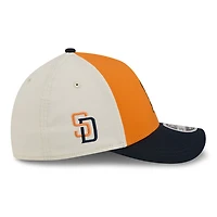 San Diego Padres Orange and Navy 2026 City Connect M-Crown A-Frame New Era 39THIRTY Flex Hat