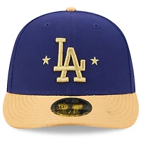 Los Angeles Dodgers Royal Blue 2026 Gold Collection Low Profile New Era 59FIFTY Fitted Hat