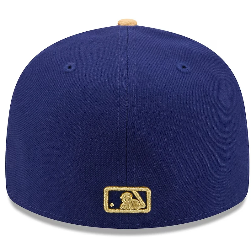 Los Angeles Dodgers Royal Blue 2026 Gold Collection Low Profile New Era 59FIFTY Fitted Hat