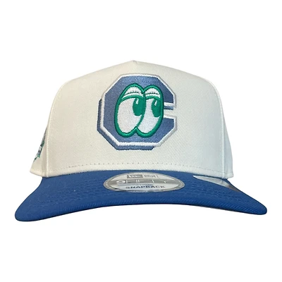 Chattanooga Lookouts Chrome and Blue 2026 Inaugural Season Patch New Era 9FIFTY A-Frame Snapback at