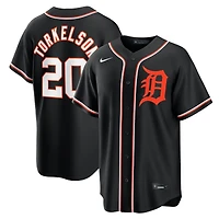 Detroit Tigers Spencer Torkelson Black Fashion Nike Replica Jersey