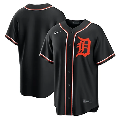 Detroit Tigers Blank Black Fashion Nike Replica Jersey