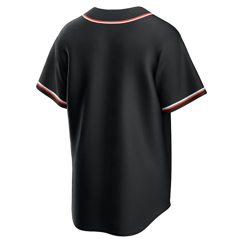Detroit Tigers Blank Black Fashion Nike Replica Jersey