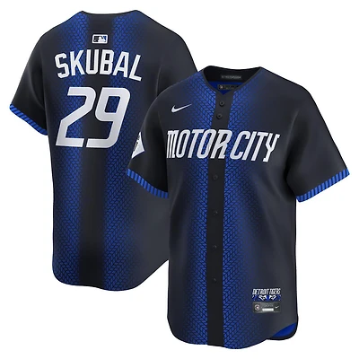 Detroit Tigers Tarik Skubal Black City Connect Nike Limited Player Jersey