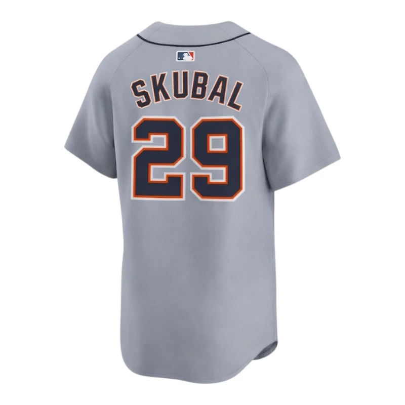 Detroit Tigers Tarik Skubal Gray Road Nike Limited Player Jersey