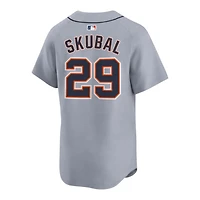 Detroit Tigers Tarik Skubal Gray Road Nike Limited Player Jersey