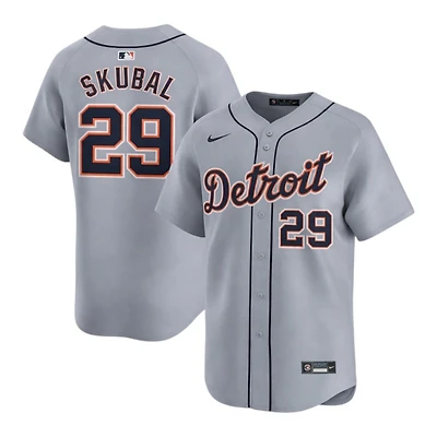 Detroit Tigers Tarik Skubal Gray Road Nike Limited Player Jersey