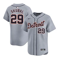 Detroit Tigers Tarik Skubal Gray Road Nike Limited Player Jersey