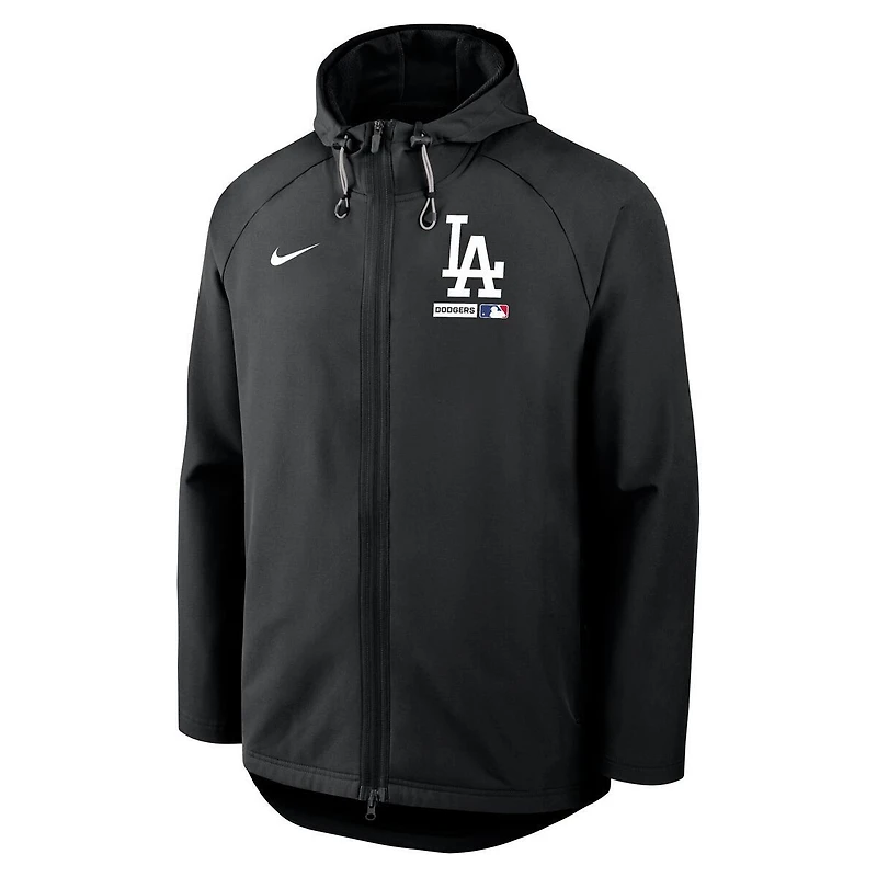 Los Angeles Dodgers Black 2026 Authentic Collection Nike Therma Jacket