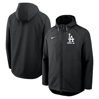 Los Angeles Dodgers Black 2026 Authentic Collection Nike Therma Jacket