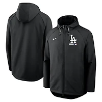 Los Angeles Dodgers Black 2026 Authentic Collection Nike Therma Jacket