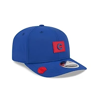 Chicago Cubs Royal Blue 2026 Clubhouse New Era 9SEVENTY Stretch Snapback Hat