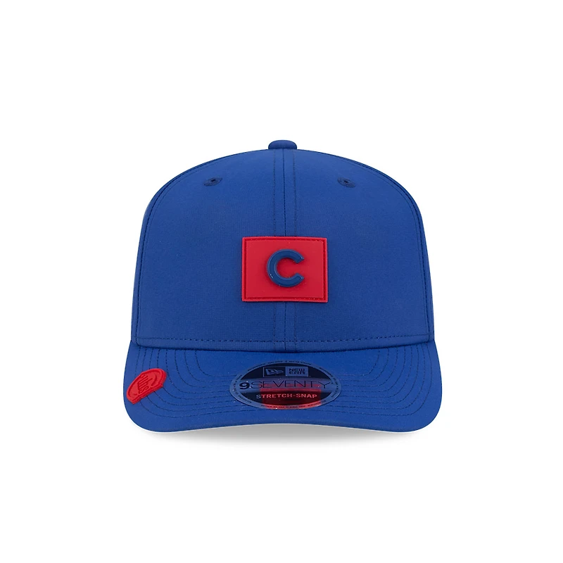 Chicago Cubs Royal Blue 2026 Clubhouse New Era 9SEVENTY Stretch Snapback Hat