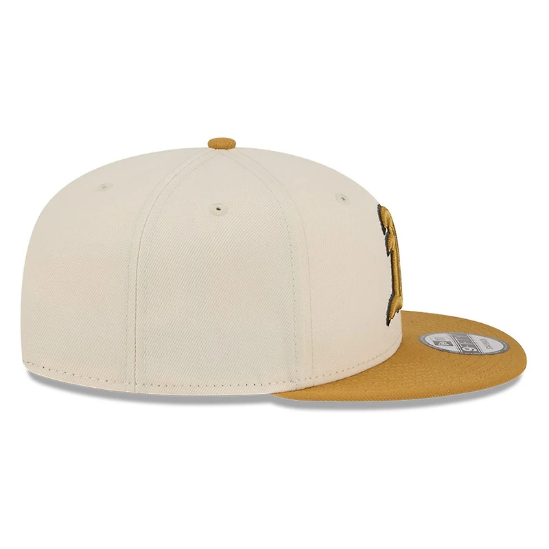 Oakland Athletics Beige and Khaki Two-Tone New Era 9FIFTY Snapback Hat