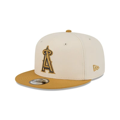 Los Angeles Angels Beige and Brown Icon Color Pack New Era 9FIFTY Snapback