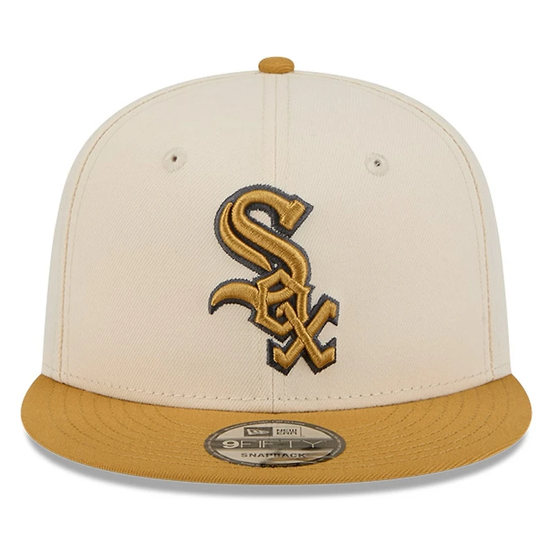 Chicago White Sox Beige and Khaki Two-Tone New Era 9FIFTY Snapback Hat