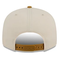 Chicago Bulls Beige and Khaki Two-Tone New Era 9FIFTY Snapback Hat