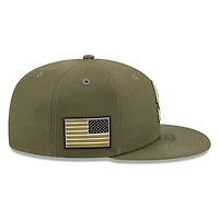 Seattle Mariners Olive Green 2026 Armed Forces Day New Era 59FIFTY Fitted Hat
