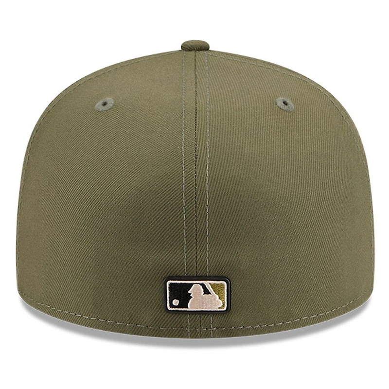 Los Angeles Dodgers Olive Green 2026 Armed Forces Day New Era 59FIFTY Fitted Hat