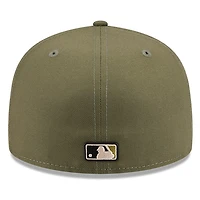 Los Angeles Dodgers Olive Green 2026 Armed Forces Day New Era 59FIFTY Fitted Hat