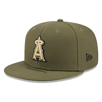 Los Angeles Angels Olive Green 2026 Armed Forces Day New Era 59FIFTY Fitted Hat
