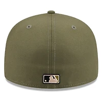 Boston Red Sox Olive Green 2026 Armed Forces Day New Era 59FIFTY Fitted Hat