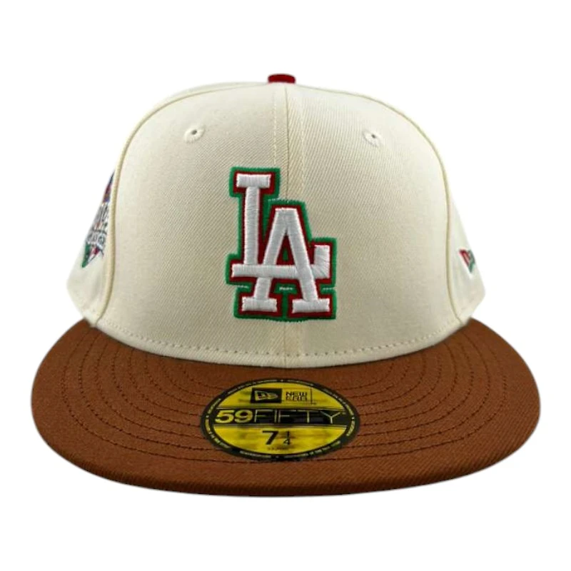 Los Angeles Dodgers Chrome and Brown "Cinco de Mayo Collection" Kelly Green UV New Era 59FIFTY Fitted Hat