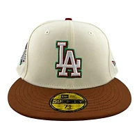 Los Angeles Dodgers Chrome and Brown "Cinco de Mayo Collection" Kelly Green UV New Era 59FIFTY Fitted Hat