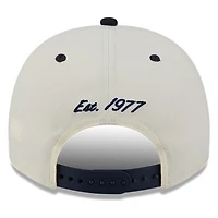 Seattle Mariners Chrome Two Tone Arched Text with Logo New Era 9FIFTY A-Frame Snapback Hat