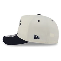 Seattle Mariners Chrome Two Tone Arched Text with Logo New Era 9FIFTY A-Frame Snapback Hat