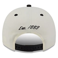 San Francisco Giants Chrome Two Tone Arched Text with Logo New Era 9FIFTY A-Frame Snapback Hat