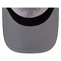 Chicago White Sox Chrome Two Tone Arched Text with Logo New Era 9FIFTY A-Frame Snapback Hat