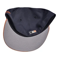 Detroit Tigers Mascot Logo 2012 World Series Fall Classic Navy and Orange New Era 59FIFTY Fitted Hat