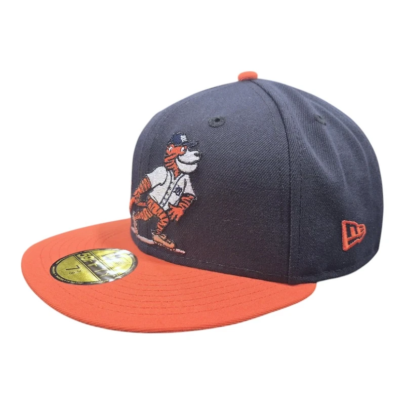 Detroit Tigers Mascot Logo 2012 World Series Fall Classic Navy and Orange New Era 59FIFTY Fitted Hat