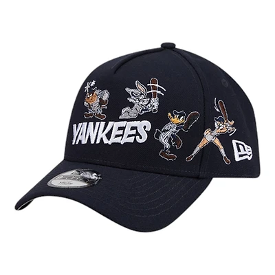 New York Yankees Navy Looney Tunes Era 9FORTY A-Frame Snapback Hat