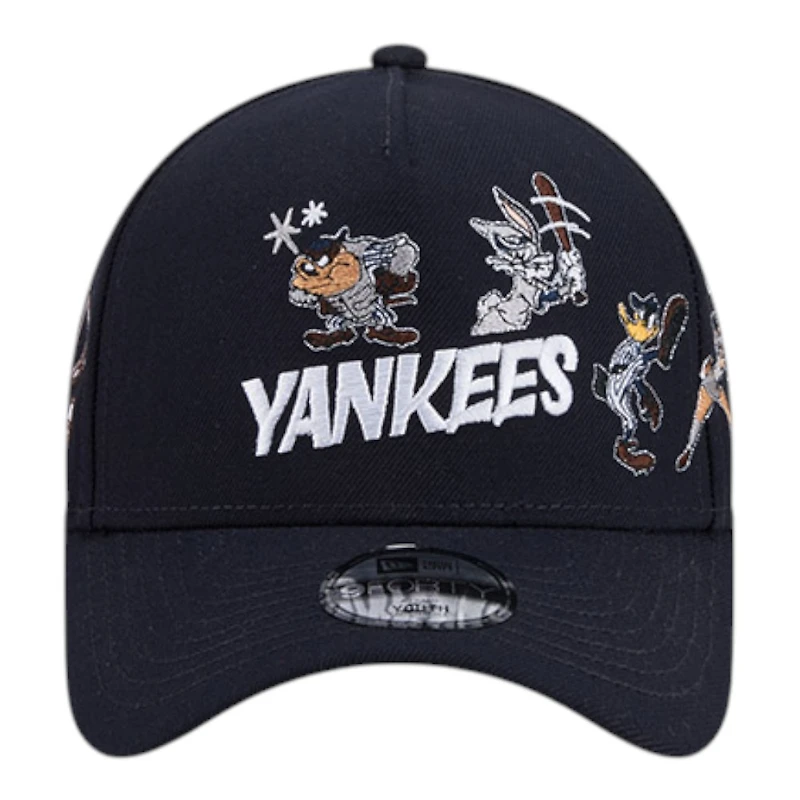 New York Yankees Navy Looney Tunes Era 9FORTY A-Frame Snapback Hat