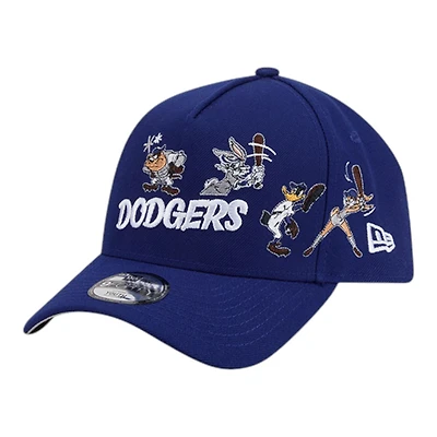 Los Angeles Dodgers Royal Blue Looney Tunes New Era 9FORTY A-Frame Snapback Hat