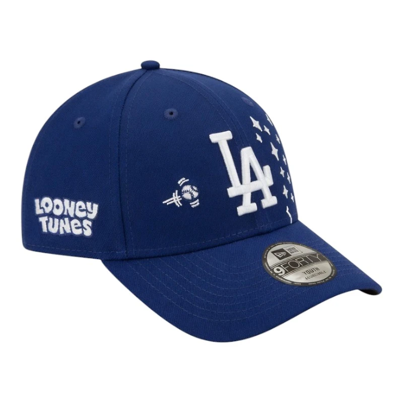 Los Angeles Dodgers Royal Blue Looney Tunes New Era 9FORTY Snapback Hat