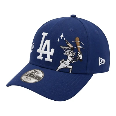Los Angeles Dodgers Royal Blue Looney Tunes New Era 9FORTY Snapback Hat