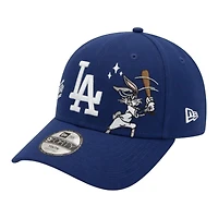 Los Angeles Dodgers Royal Blue Looney Tunes New Era 9FORTY Snapback Hat