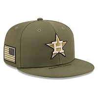 Houston Astros Olive Green 2026 Armed Forces Day New Era 59FIFTY Fitted Hat