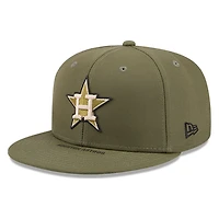 Houston Astros Olive Green 2026 Armed Forces Day New Era 59FIFTY Fitted Hat
