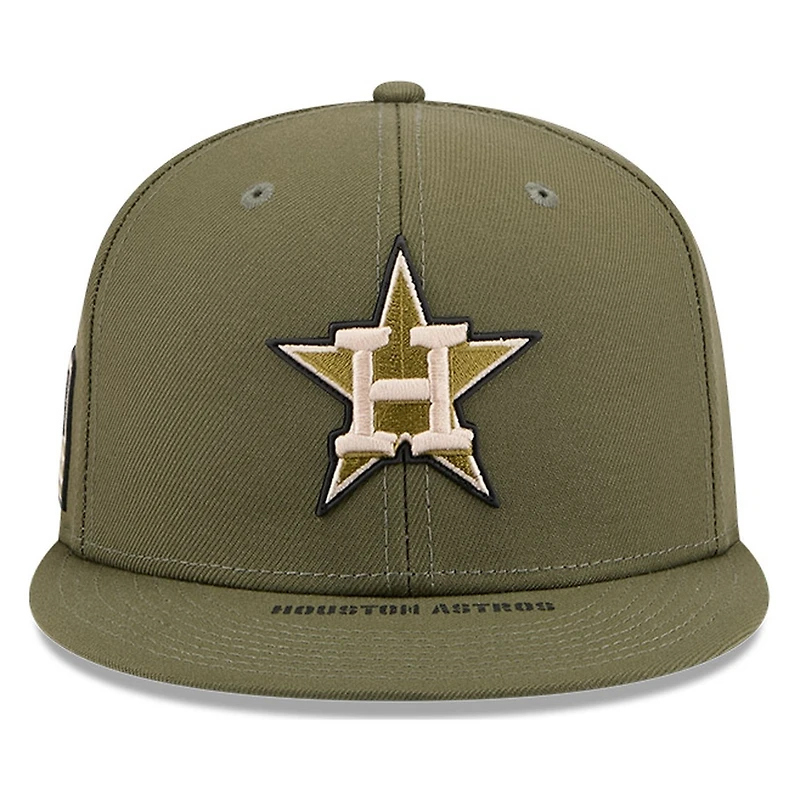 Houston Astros Olive Green 2026 Armed Forces Day New Era 59FIFTY Fitted Hat