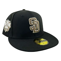 San Diego Padres Black "Chocolate Collection" New Era 59FIFTY Fitted Hat