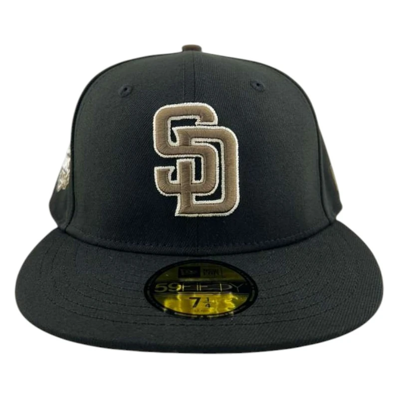 San Diego Padres Black "Chocolate Collection" New Era 59FIFTY Fitted Hat