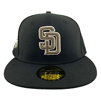 San Diego Padres Black "Chocolate Collection" New Era 59FIFTY Fitted Hat