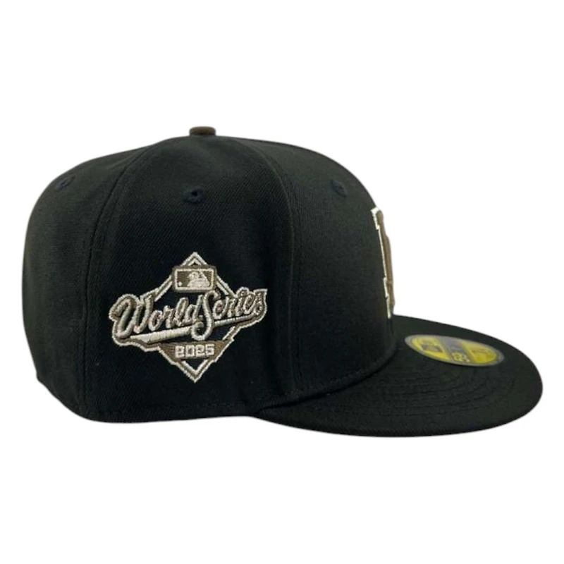 Los Angeles Dodgers Black "Chocolate Collection" New Era 59FIFTY Fitted Hat