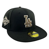 Los Angeles Dodgers Black "Chocolate Collection" New Era 59FIFTY Fitted Hat